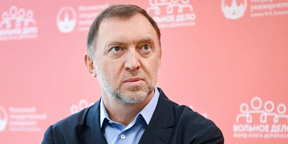 Russian oligarch Oleg Deripaska.