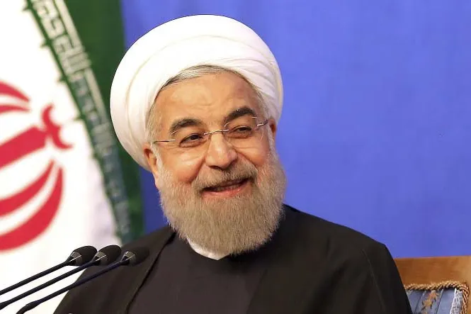 Support: Iranian President Hassan Rouhani