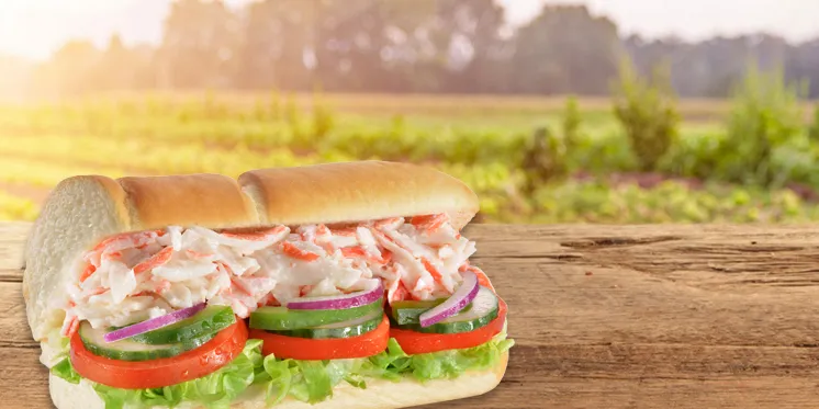 Subway Seafood Sensation sandwich. Photo: Subway