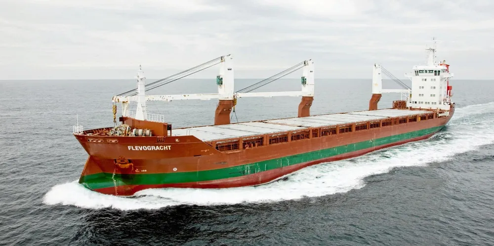 The Spliethoff sister ship Flevogracht was banned in March.