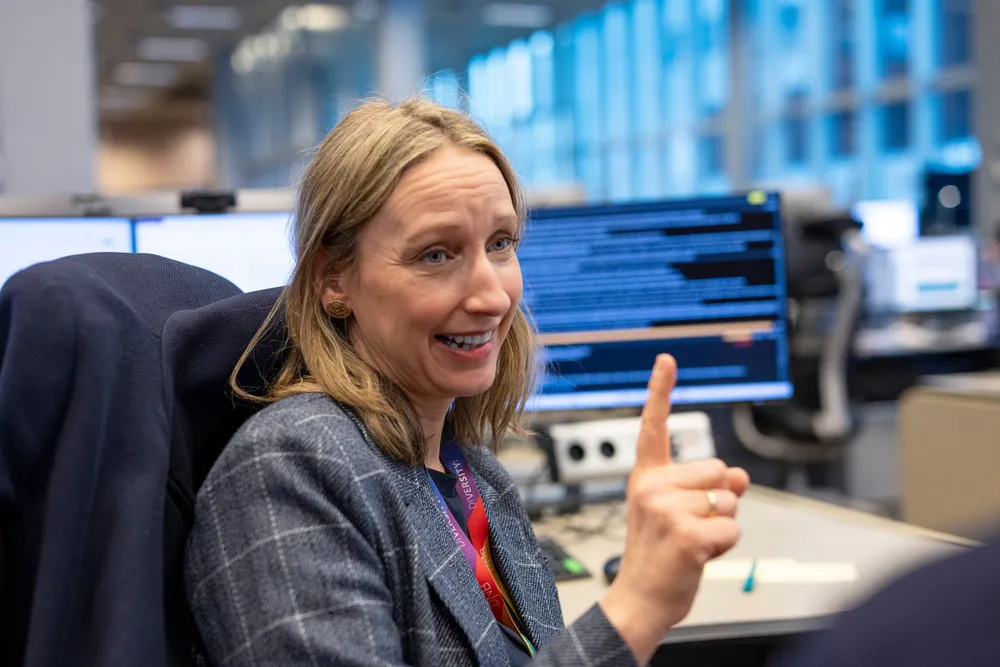 Sjeføkonom Kjersti Haugland i DNB har kun troen på ett Fed-kutt til.