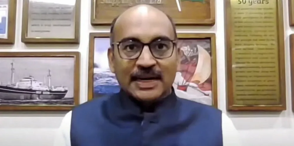 Great Eastern Shipping chief financial officer G Shivakumar.