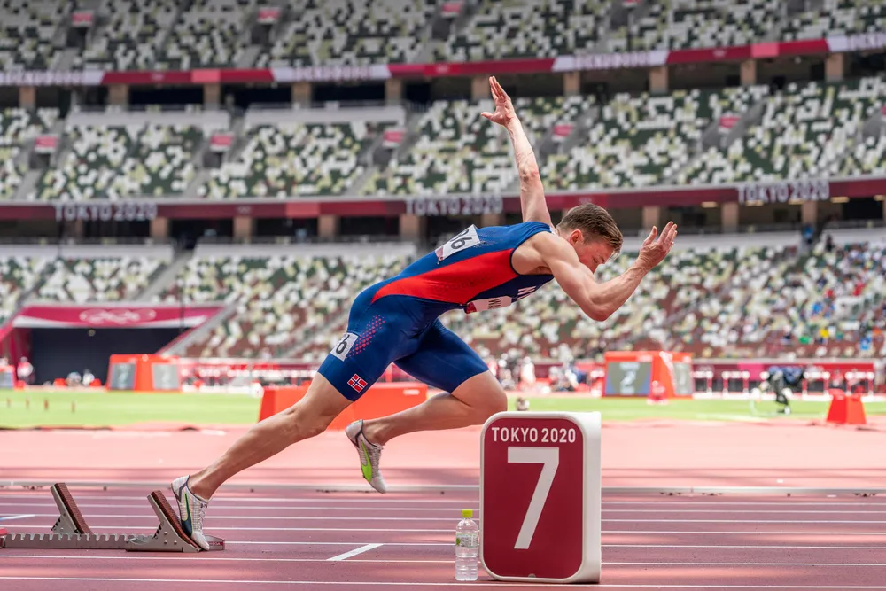 Karsten Warholm tok OL-gull i 400 meter hekk og satt ny verdensrekord på Olympiastadion i Tokyo.