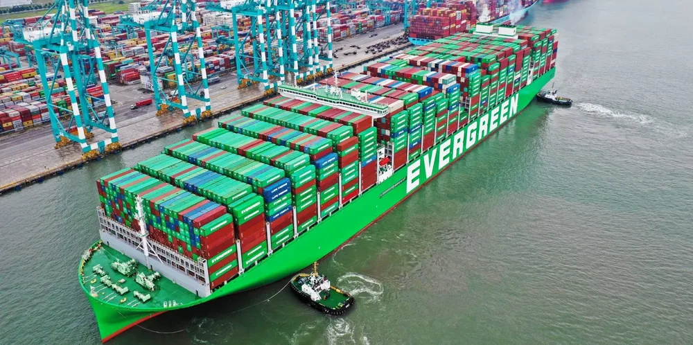 Evergreen posted higher profit last year as freight rates went to the moon because of Covid-19.