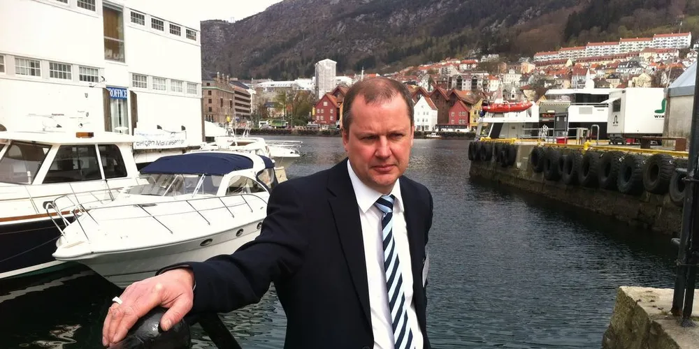 Jonny Lokøy, leder i Pelagisk forening Bergen. Foto: Øystein Hage.