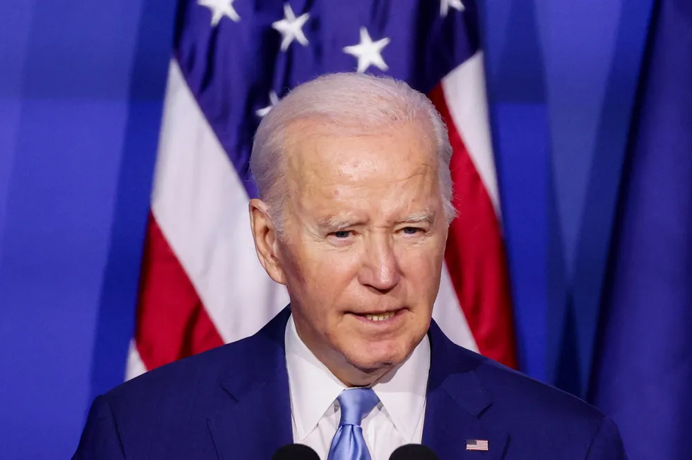 Lease sale: US President Joe Biden.