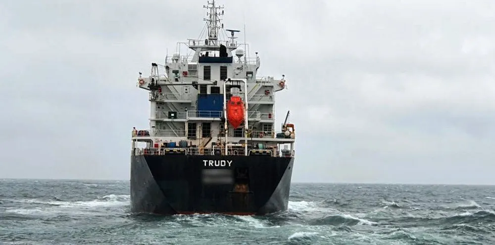 The Trudy is a handysize bulker commercially managed by Minship of Germany.