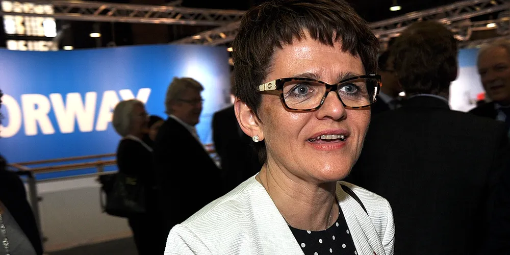 Norwegian Fisheries Minister Lisbeth Berg-Hansen.