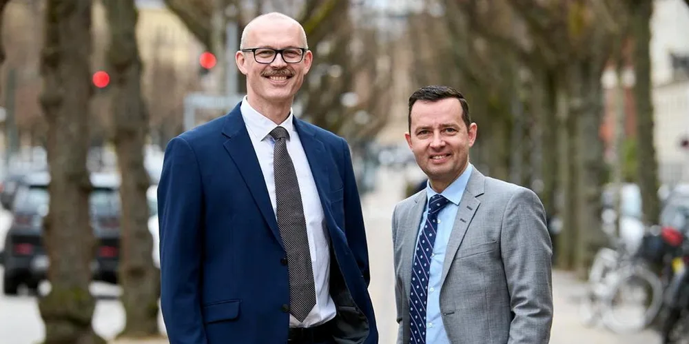 Danish researchers Soren Roschmann (left) and Anders Liengaard have developed a new tool that will help prospective vessel buyers assess which ship will give them the best value for money.