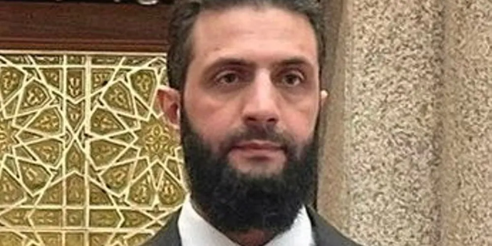 Ahmed al-Sharaa, Syria’s de facto leader.