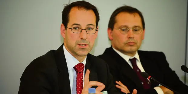 Guy Turner, left, says the EU has 'never really experienced a tight market before'
