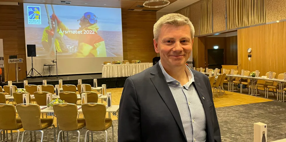 Styreleder i Norges Råfisklag, Rolf Guttorm Kristoffersen, åpnet tirsdag det 84. ordinære årsmøtet i salgslaget.