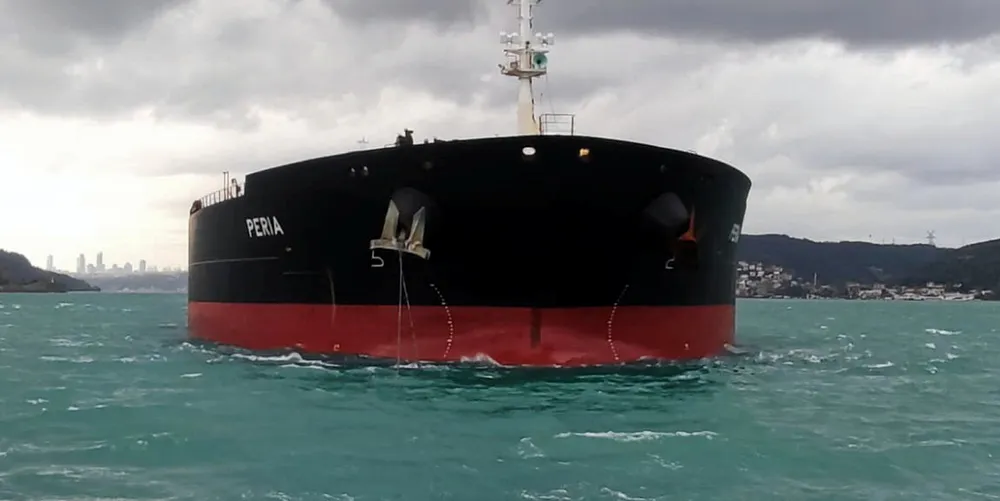 Hennesea’s 114,800-dwt Peria (built 2006) got stuck in the Bosphorus in January.