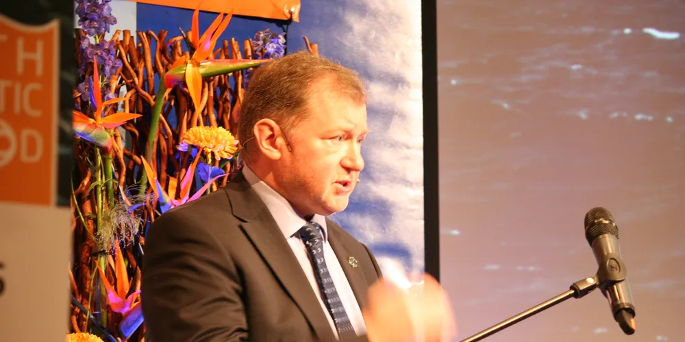 Craig Andersson, konsernsjef i SSC, gleder seg over det han karakteriserer som en god start på 2016. (Foto: Joar Grindheim)
