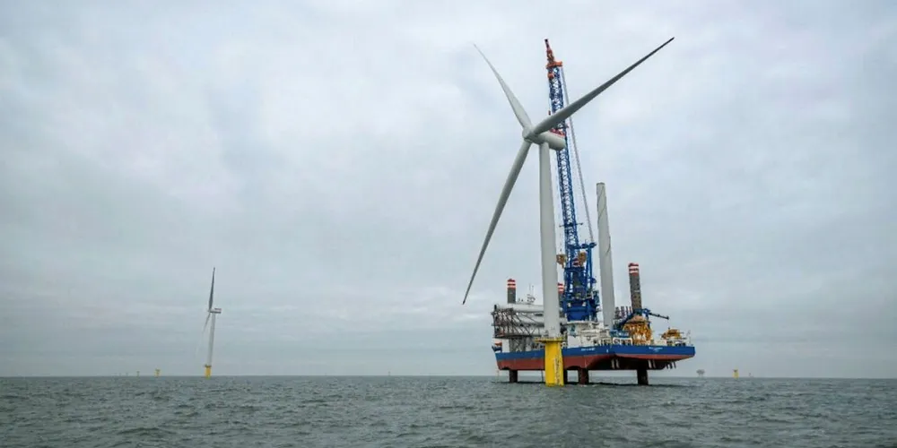 Turbine installation underway at Dudgeon