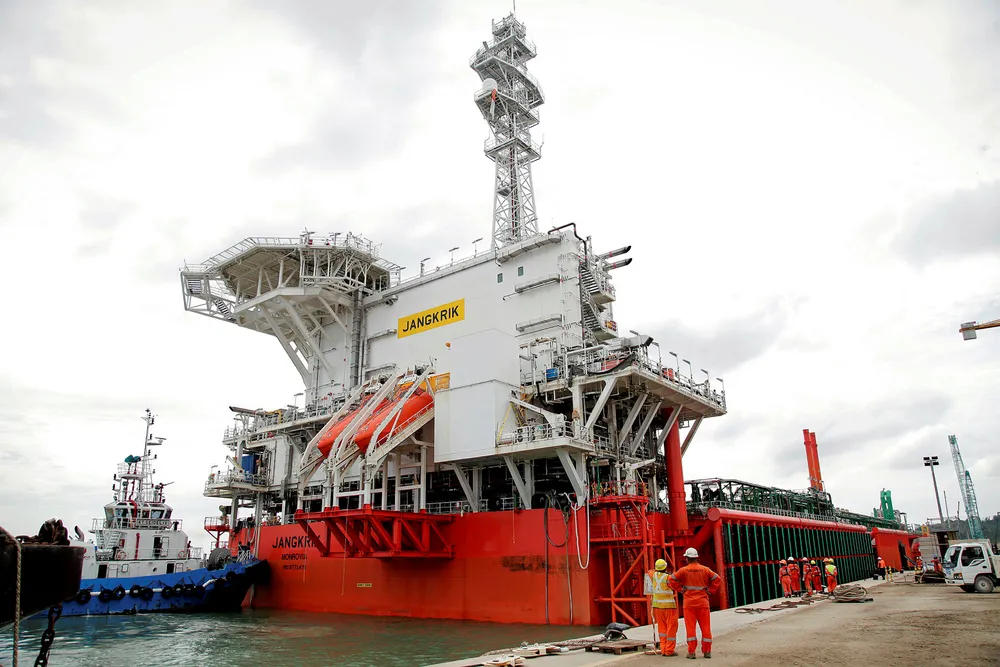 Tieback options: the Jangkrik floating production, storage and offloading vessel