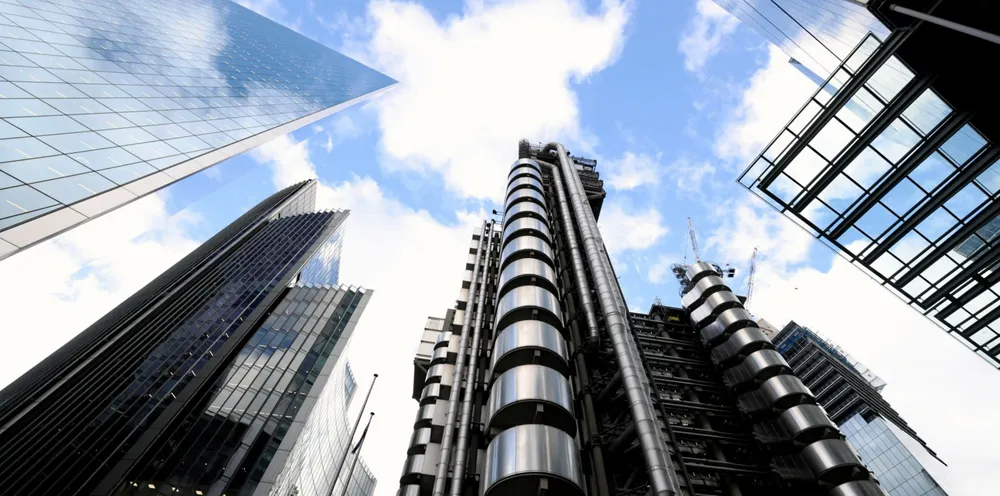 The iconic Lloyd’s building in the City of London.