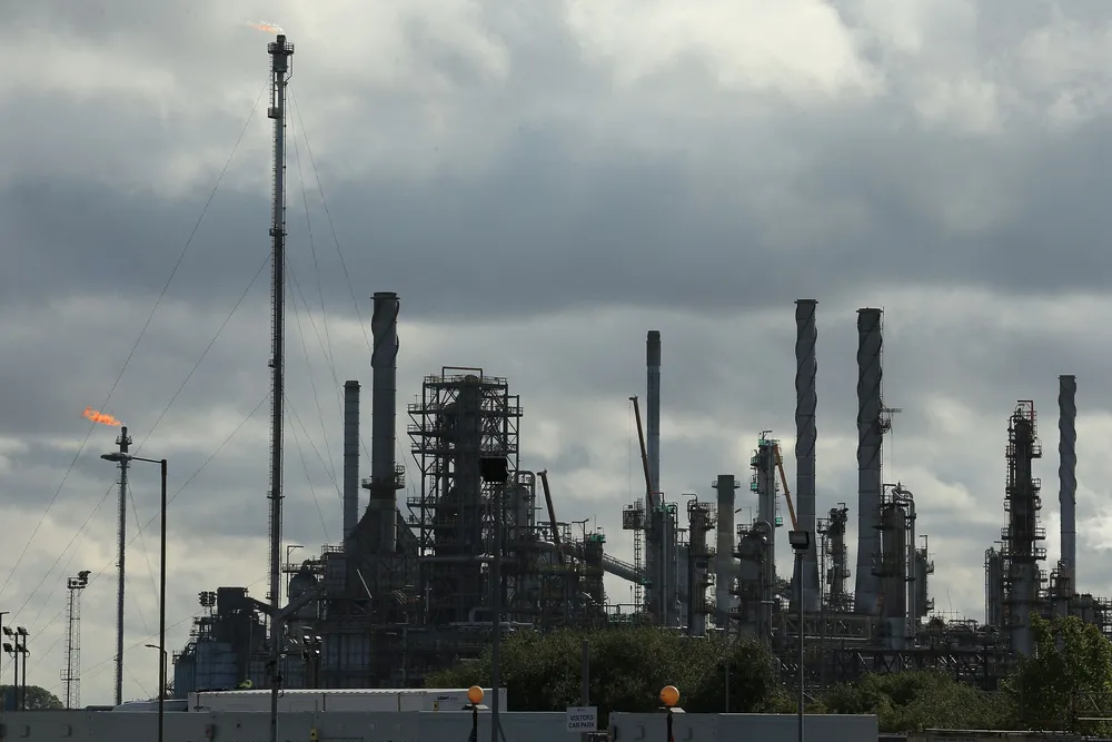 The Prax Lindsey Oil Refinery.