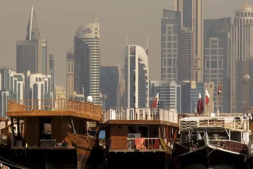 Heavy rain: in Doha and elsewhere around Qatar and neighbouring Saudi Arabia