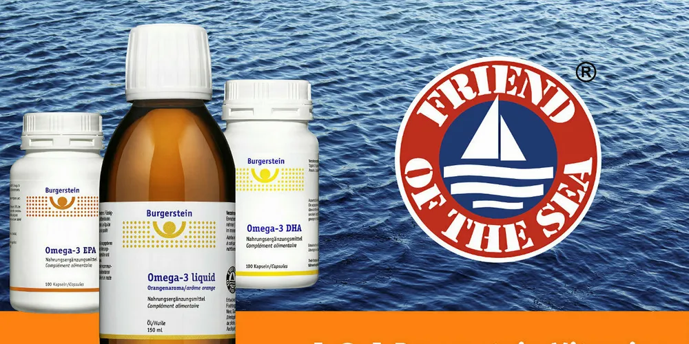 Three of Burgerstein Micronutrients' products obtained the sustainability stamp.