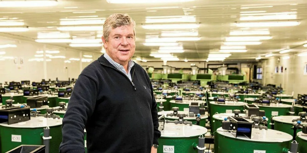 Einar Wathne of Cargill Aqua Nutrition.