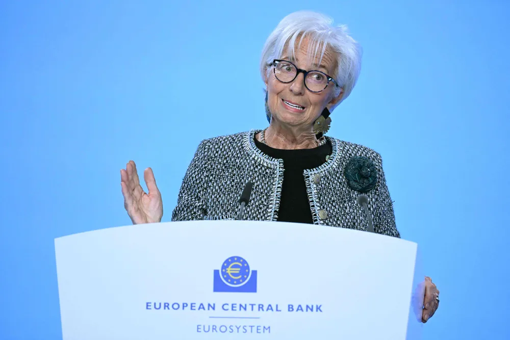 ECB-sjef Christine Lagarde.