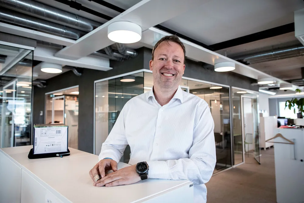 Nucleus kommunikasjonsbyrå har knekt koden for kommunikasjon. Administrerende direktør i Nucleus, Øyvind Løland. Foto: Gunnar Blöndal