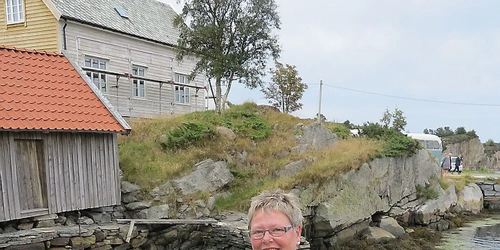 Daglig leder ved Kystmuseet i Øygarden, Bjørg T Christophersen.