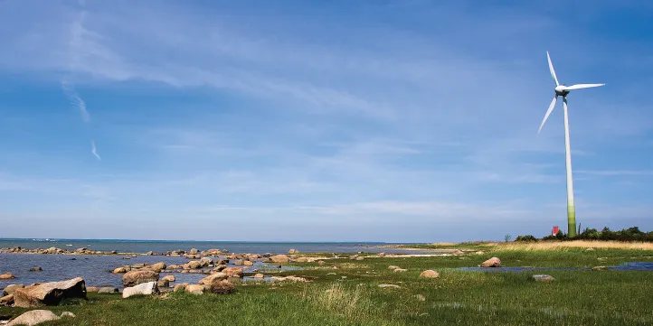 An Enercon turbine at 4 Energia’s Virtsu wind farm in Estonia
