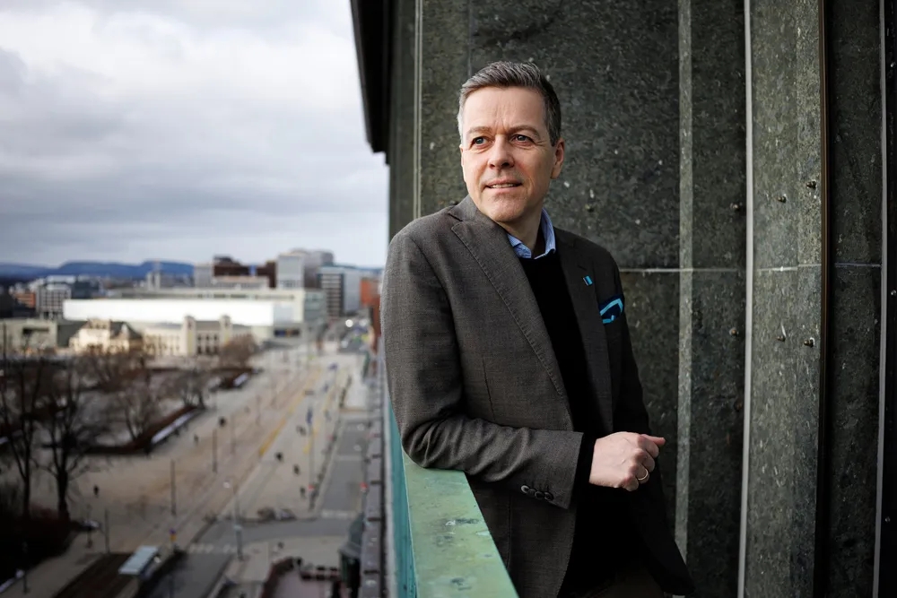 Knut Arild Hareide, administrerende direktør i Rederiforbundet, reagerer på avsløringene om miljøet innen skipsmegling.