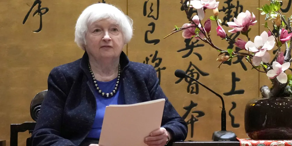 Treasury secretary Janet Yellen.