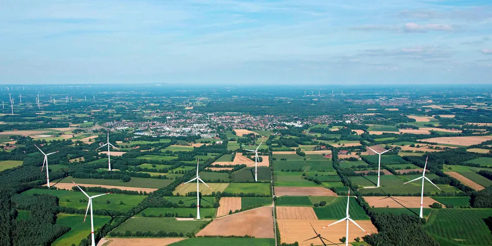 Nordex wind farm in Germany