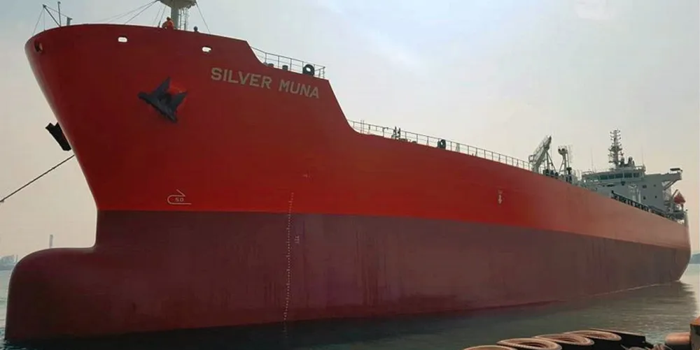 A welcome sight for two yachtsmen adrift off Delaware: the Silver Muna.