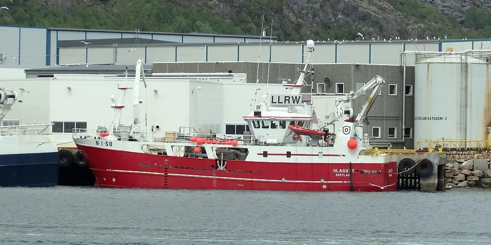 "Olagutt" i Lødingen, pinsen 2014. Leverer makrell. Foto: Jon Eirik Olsen.