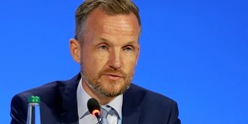 AP Moller-Maersk head of energy transition Morten Bo Christiansen.