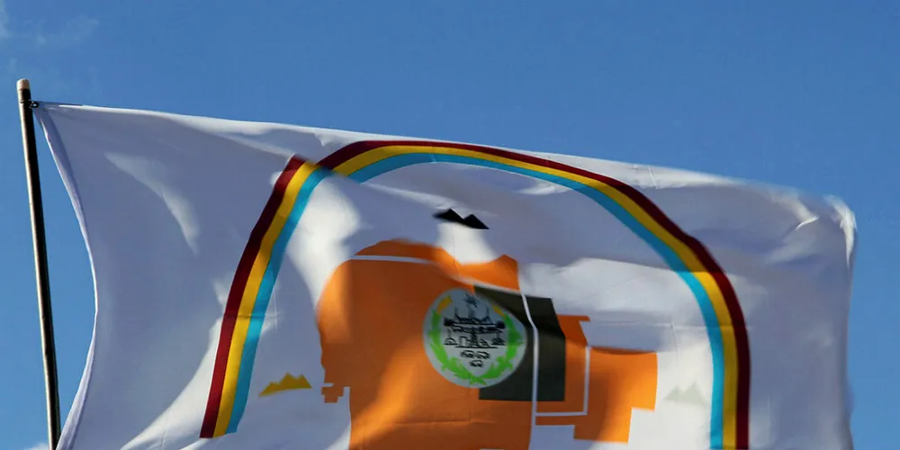 Navajo flag.