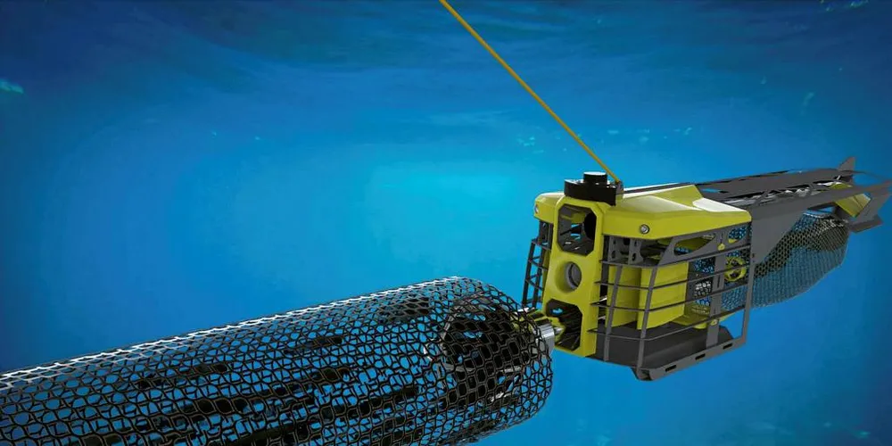 Gründerne i Stø Technology omtaler fangsthåndteringssystemet sitt som disruptiv teknologi som kan endre hele driftsmønsteret til trålnæringen. Kjernen i systemet er den autonome undervannsfarkosten «Humla».Foto: Stø Technology
