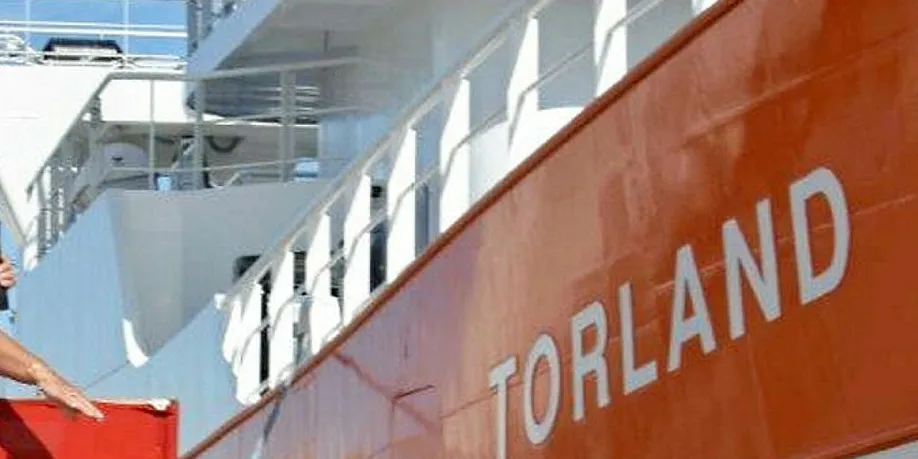 De to pelagiske trålerne «Torland» og «Tor-ön» fikk en noe begrenset dåp lørdag 1. august.