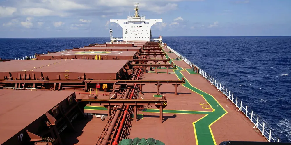 Capesize rates have continued to fall.