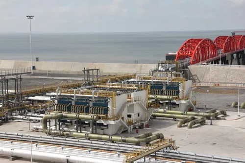 The Jiangsu LNG terminal has begun send-out.
