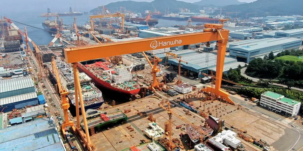 Hanwha Ocean plans to invests $1.5bn on shipyard safety advance systems by 2026.