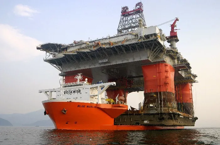 Bigger fish: Dockwise said the new vessel would be even bigger than its 73,000 tonne Blue Marlin