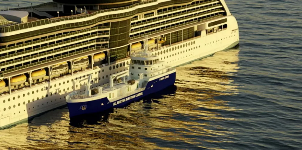 Seafjord Energy’s e-bunker ship design.