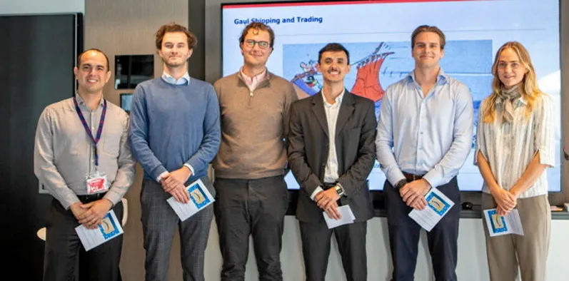 Participants in Clarksons’ dry cargo diploma day.