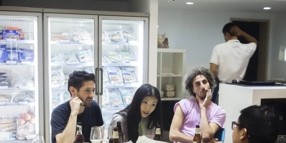 Diners at the grand opening of Andes Premium Catch. PHOTO: Andes Premium Catch