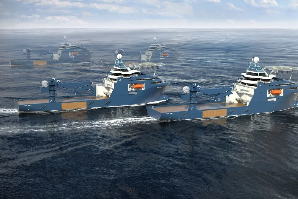 En asiatisk reder har bestilt to nye konstruksjonsfartøy, med opsjon på ytterligere to til, fra skipsdesignerne og stordabuene i Salt Ship Design.