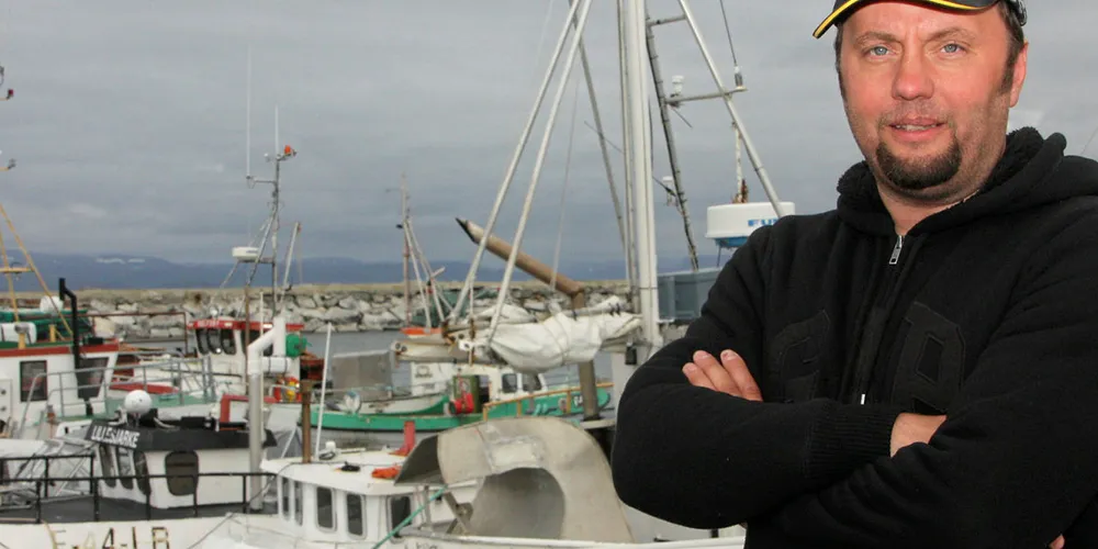 FORNØYD: Svein Lyder er fornøyd med både godkjennelse og et nytt anlegg som snart står ferdig.
