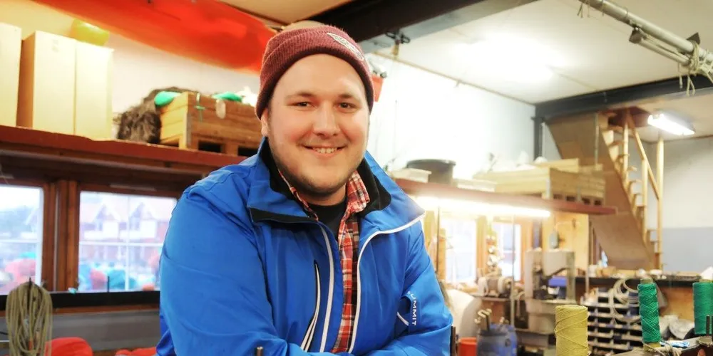 - Å være på sjøen har vært hovedmålet hele tiden, om det var som kokk eller matros var det samme, bare det var på sjøen, sier Kasper Nilsen. Foto: Kjersti Kvile