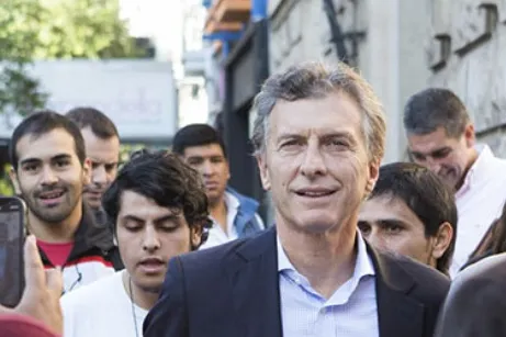 Nearing deal: Argentina's new president Mauricio Macri