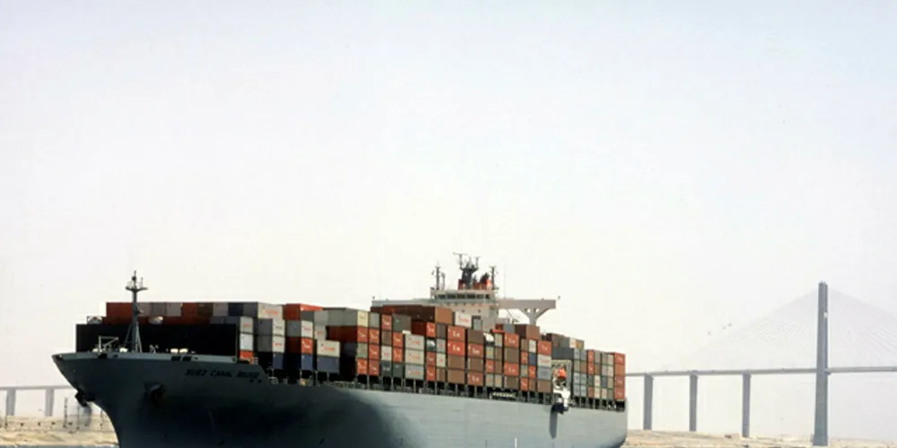 K Line's Suez Canal Bridge